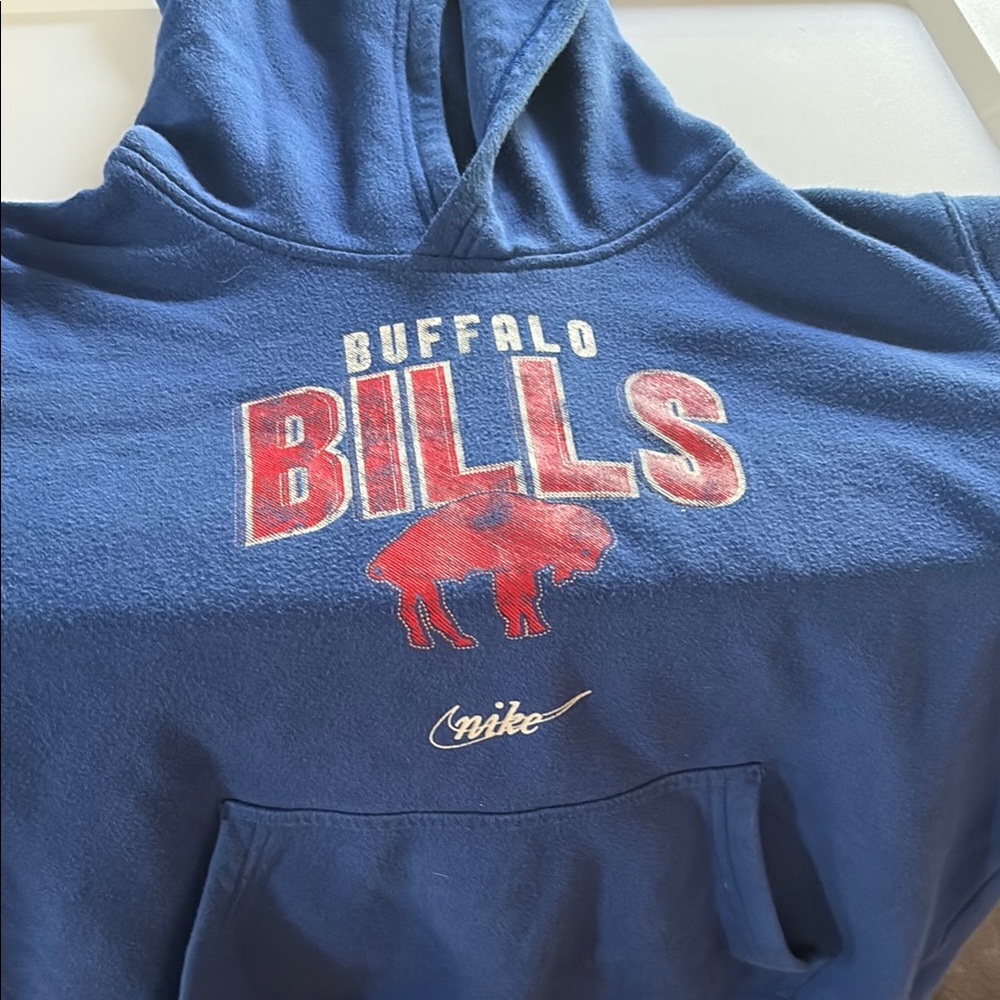 Nike Blue Buffalo Bills Boys Hoodie